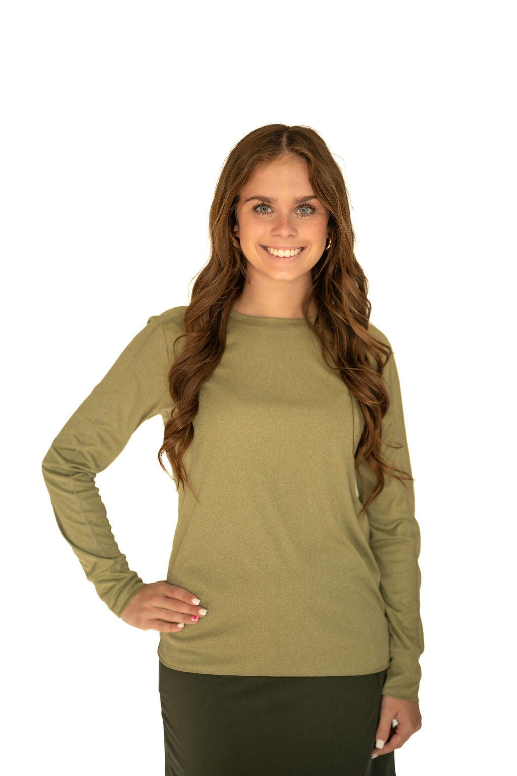 Relaxed Fit All Day Active Top - Capulet Olive (final-sale) - Snoga Athletics