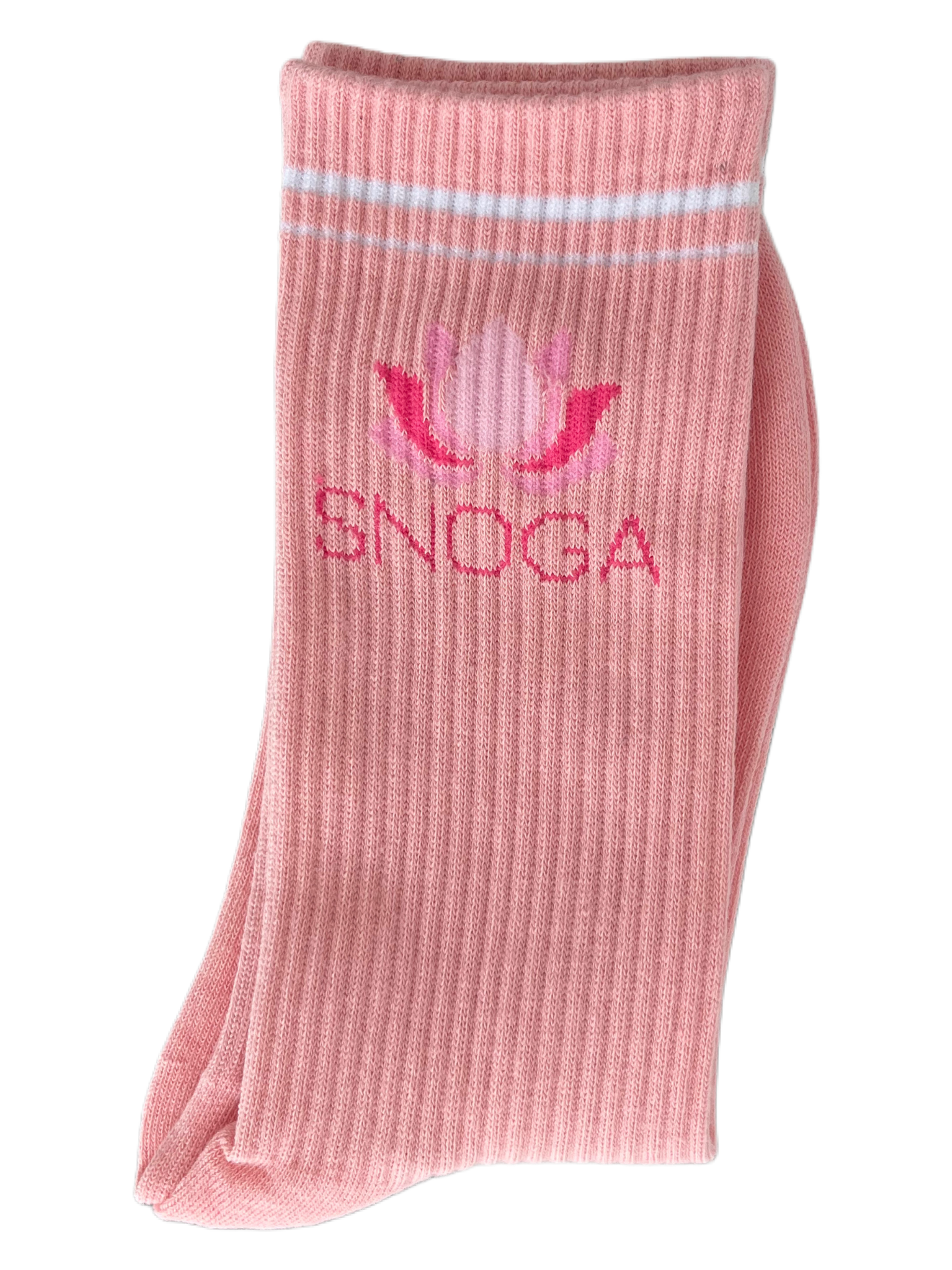 Snoga Logo Socks -Pink - Snoga Athletics
