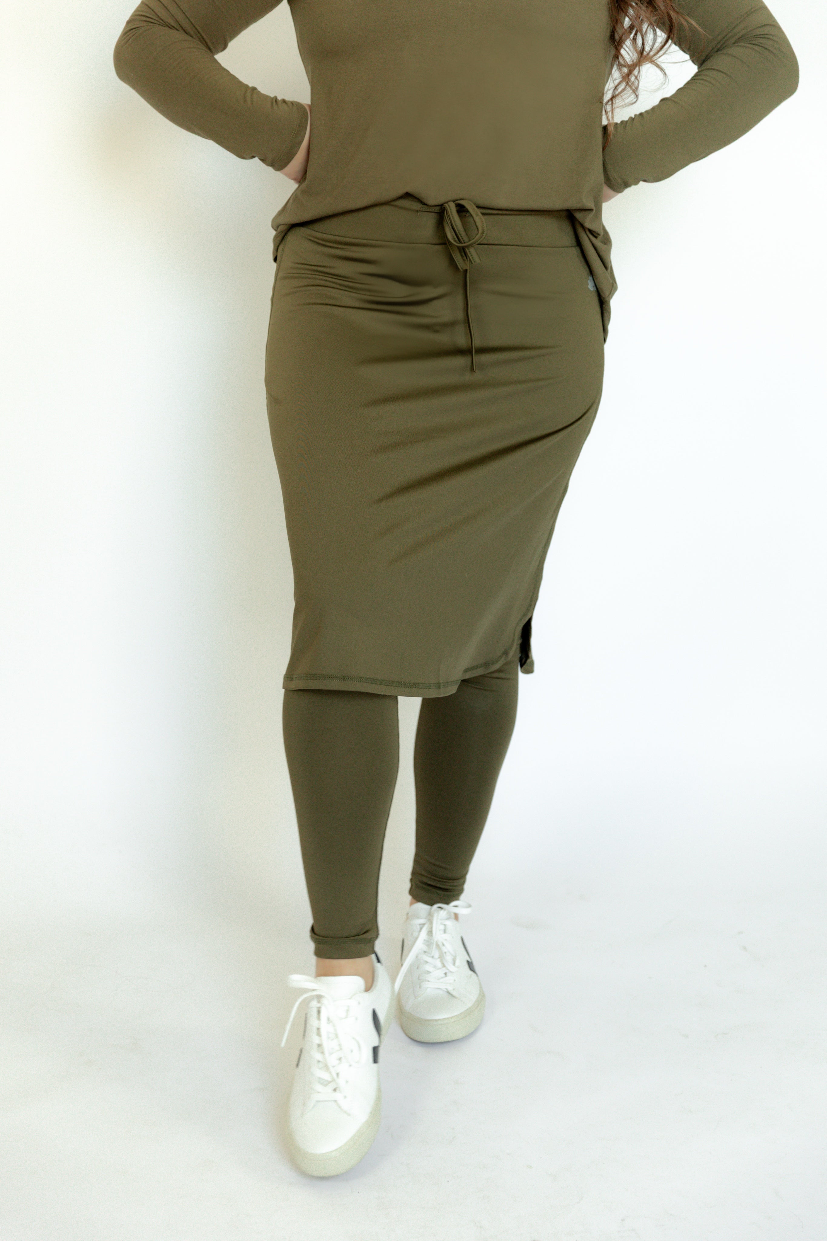 Ankle Drawstring Snoga-Olive - Snoga Athletics