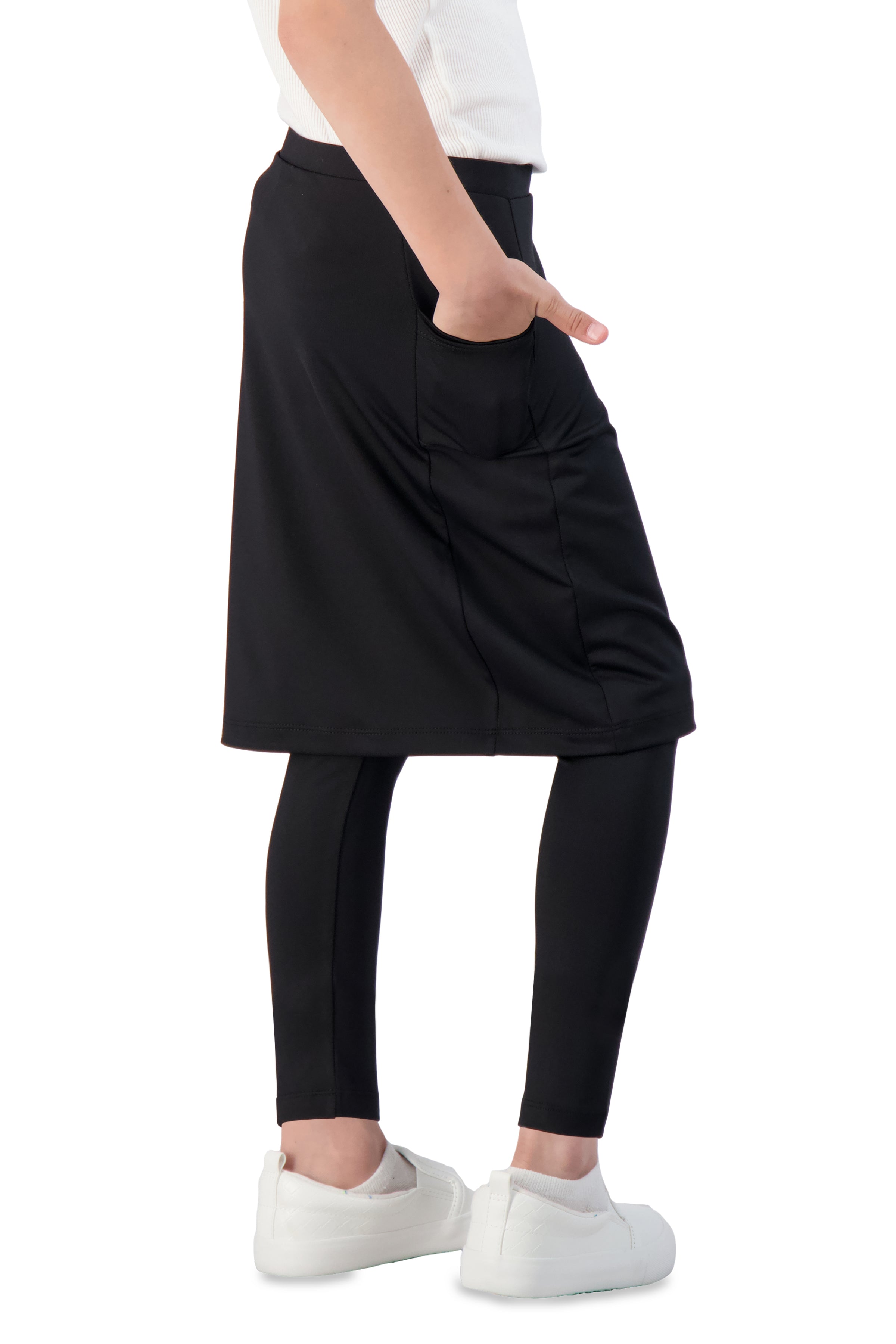 Snoga Athletics Kids Snoga Girls Ankle Fit Snoga - Black