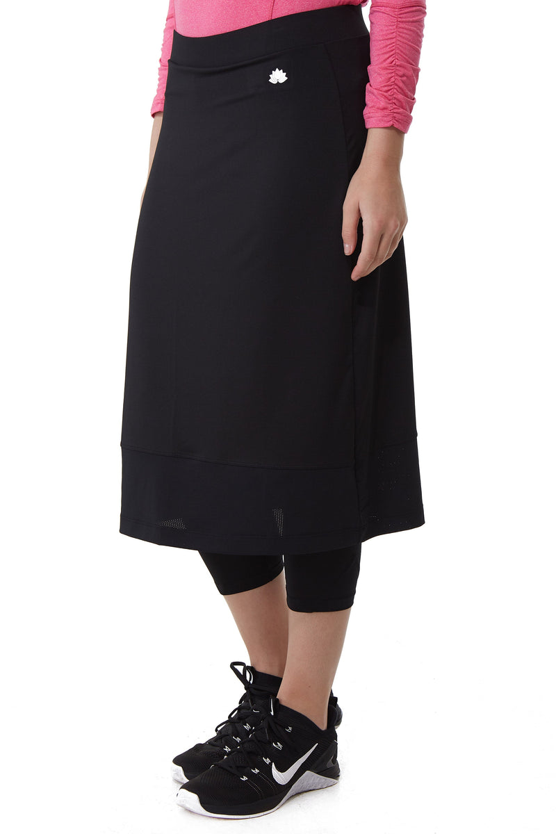 NCN 　ASON POG SKIRT M 5.0+ Skirt Center in Charcoal – SVRN