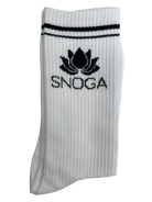 Snoga Logo Socks -black logo - Snoga Athletics