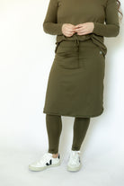 Ankle Drawstring Snoga-Olive - Snoga Athletics