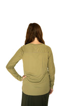 Relaxed Fit All Day Active Top - Capulet Olive (final-sale) - Snoga Athletics