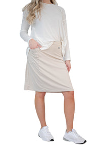 Fit Skort Snoga 22" - Moonbeam