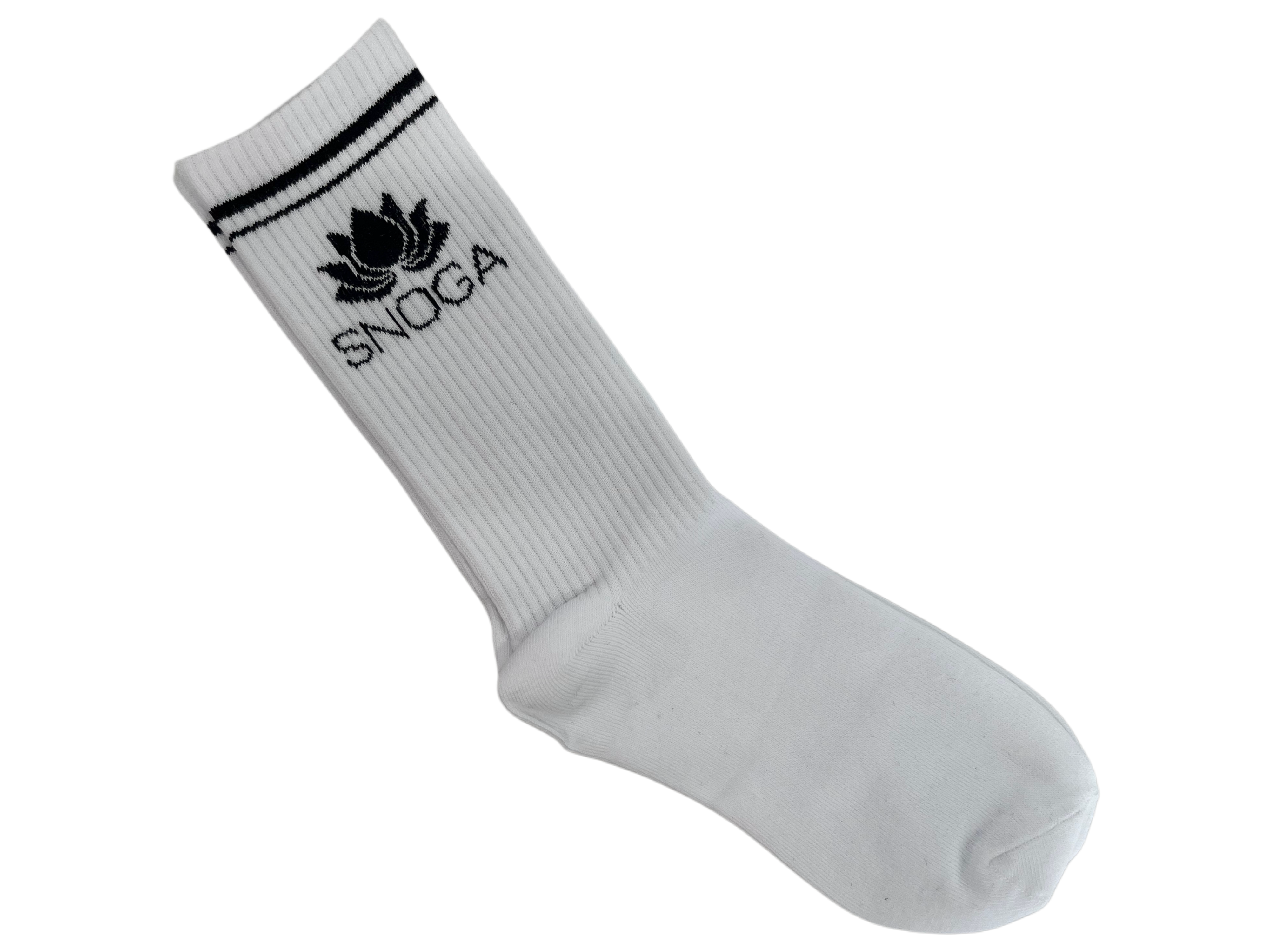 Snoga Logo Socks -black logo - Snoga Athletics