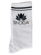 Snoga Logo Socks -black logo - Snoga Athletics