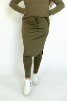 Ankle Drawstring Snoga-Olive - Snoga Athletics