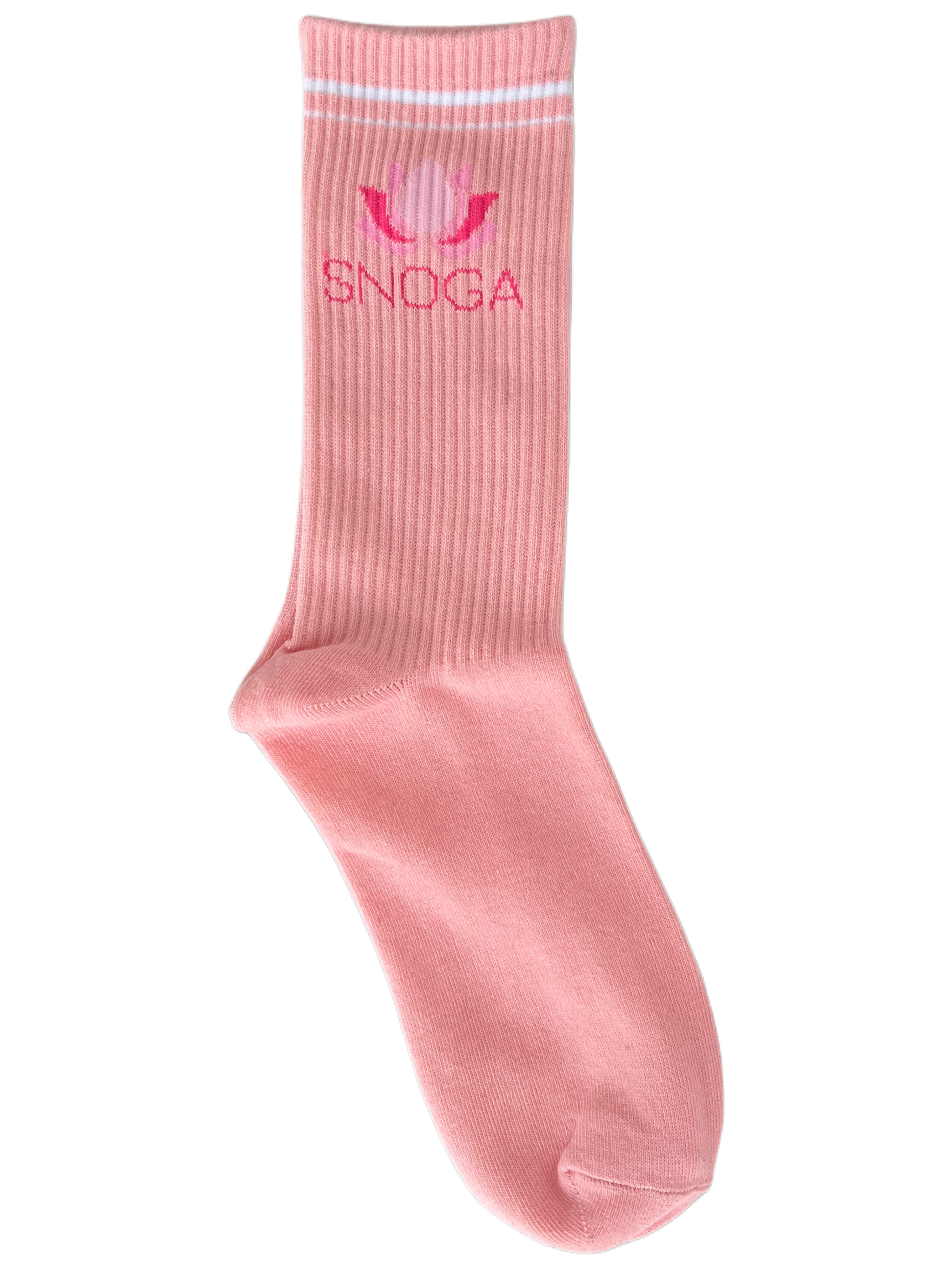 Snoga Logo Socks -Pink - Snoga Athletics