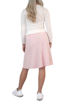 Snoga Ballet Snoga Skort 22-inch in cherry blossom color with built-in leggings, stylish and comfortable athletic wear by Snoga Athletics.