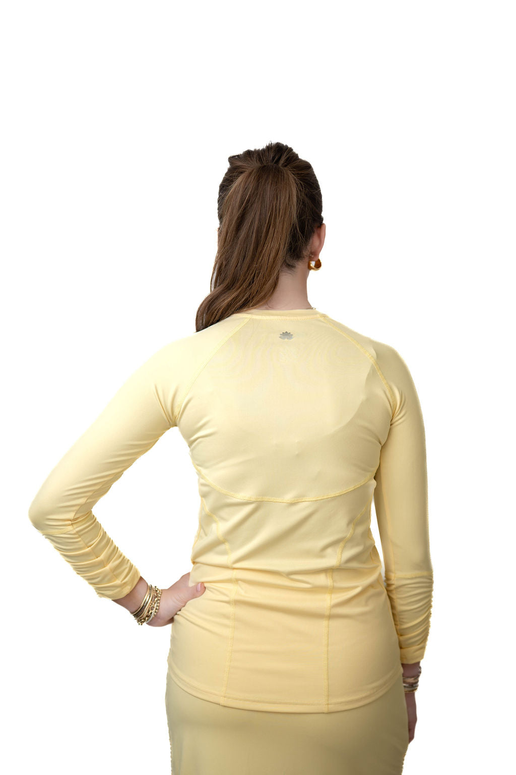 Snoga Active Top - Pastel Yellow - Snoga Athletics
