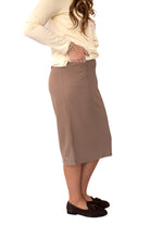 Perfect Fit Pencil Skirt 26" - Pine Bark (final-sale) - Snoga Athletics