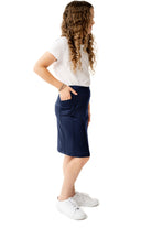 Girls Fit Skort Snoga - Navy Blazer - Snoga Athletics