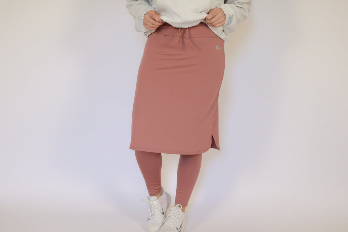 Drawstring Capri Snoga - Burlwood (final-sale) - Snoga Athletics