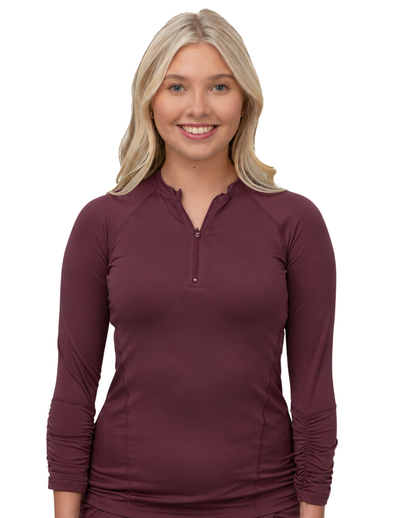 Snoga Active Top - Red Mahogany