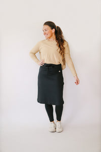 Ankle Drawstring Snoga - Black