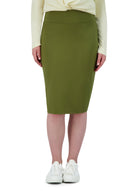 Snoga Athletics Apparel & Accessories Ponte Slim Pencil 24"-Capulet Olive