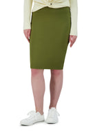 Snoga Athletics Apparel & Accessories Ponte Slim Pencil 22"-Capulet Olive