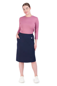 Travel Skirt 26" - Navy Blazer (final-sale)