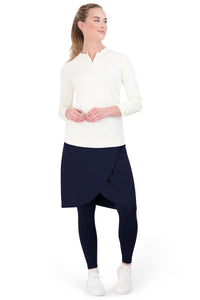 Ankle Faux Wrap Snoga - Navy Blazer