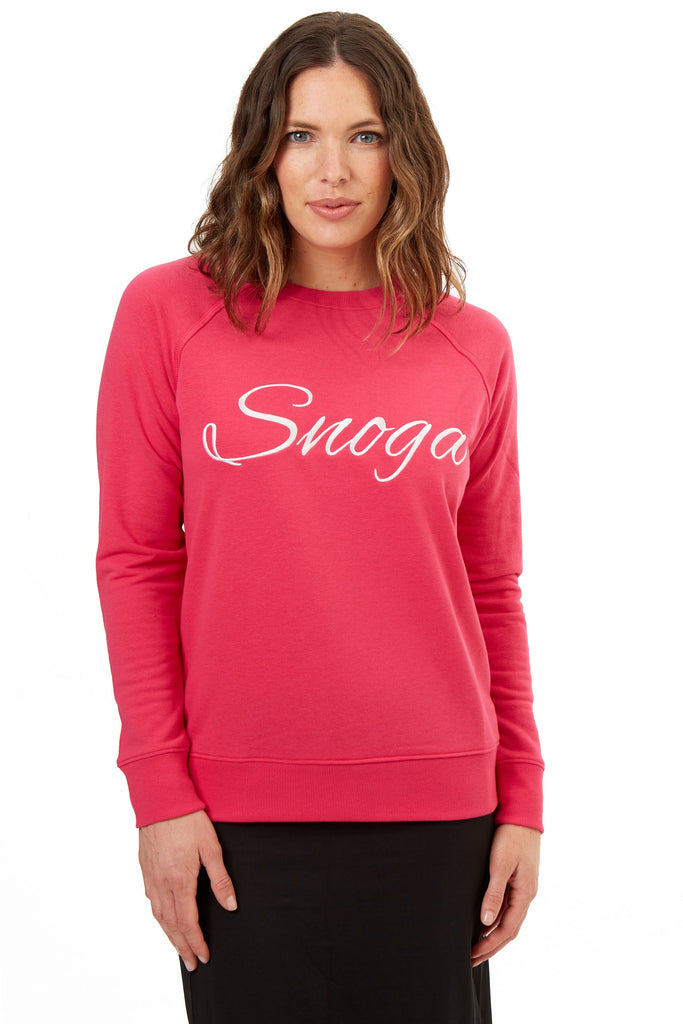 Snoga Athletics Tops Snoga Pink / XS Cozy Snoga Sweatshirt (final-sale)