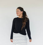 Snoga Athletics Tops XS Twisted EveryDay Tee-Black