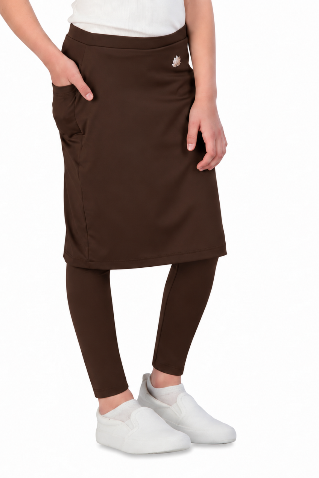 Girls Ankle Fit Snoga - Hot Fudge