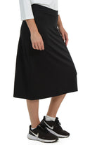 Midi Basic Skort 26"-Black - Snoga Athletics